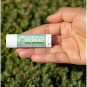 Ora's Amazing Herbal Natural Lip Balm, Herbal Infused, Basil Rosemary