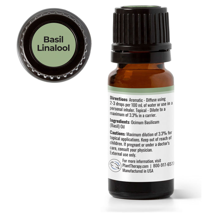 Plant Therapy - Plant Therapy - Basil Linalool Essential Oil