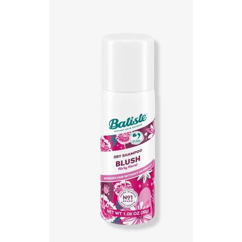 VIP Extensions Batiste Dry Mini Shampoo Blush Flirty Floral 1.06 Oz Hair Care