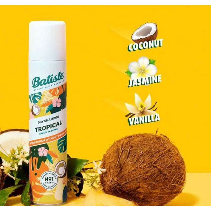 VIP Extensions Batiste Tropical Dry Shampoo Exotic Coconut 120 g Hair Care