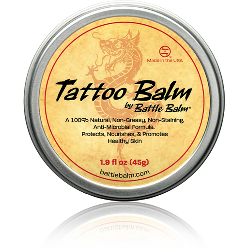 Battle Balm® Tattoo Balm - Tattoo Healing, Moisturizer, & Skin Repair Cream 1.9 oz