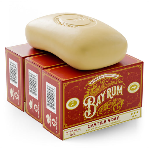 Carolina Castile Soap Bay Rum Castile Bar Soap