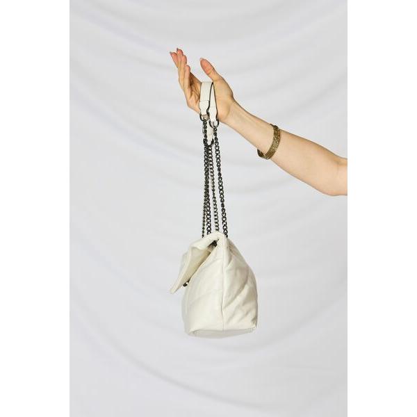 SHOMICO PU Leather Chain Handbag