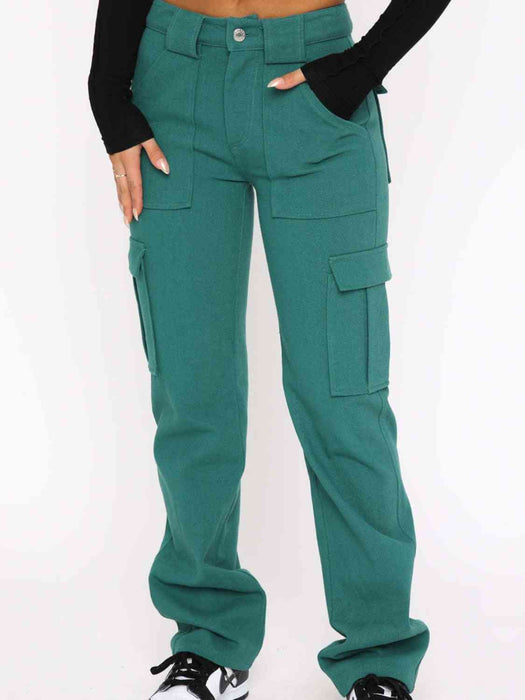 Straight Leg Cargo Pants by VYSN