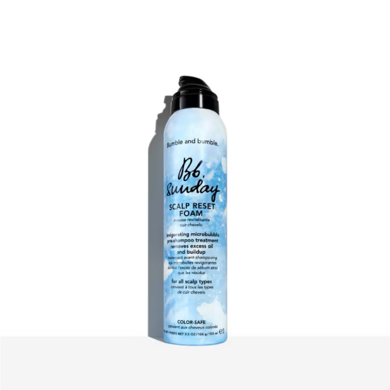 Nava Beauty Bumble and Bumble Sunday Scalp Reset Foam 3.5 OZ Hair White Smoke