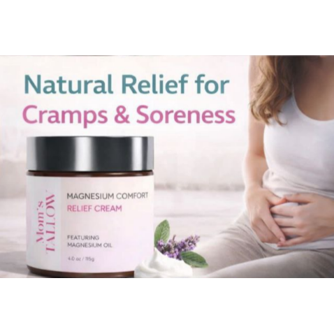 Mom’s Tallow Magnesium Comfort Relief Cream