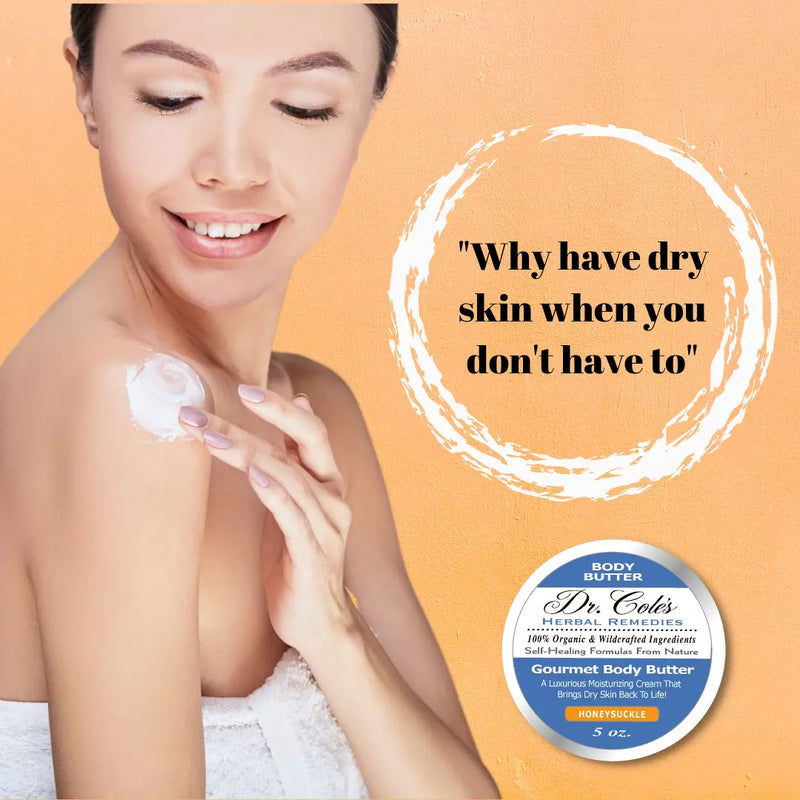 COLEHERBALS 35 - Dr. Cole's Gourmet Body Butter - HONEYSUCKLE Herbal