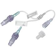 B. Braun CARESITE NR Small Bore Y-Extension Line with Spin Luer Lock, 7 Inches Medical Supplies