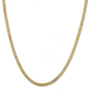 Bids.com Ice Barrel Chain in 14k Yellow Gold (4.25 mm) Necklaces
