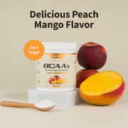 Snap Supplements BCAA Powder (Peach Mango Flavor) Gray