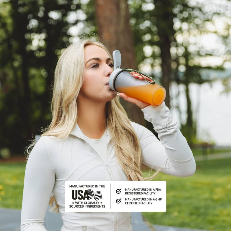 Snap Supplements BCAA Powder (Peach Mango Flavor) Lavender