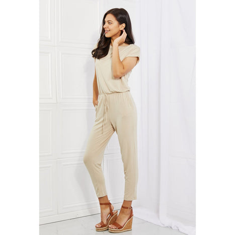 Culture Code Comfy Days Boat Neck Jumpsuit