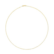 Bids.com Solid 14K Yellow Gold 0.75mm Classic Box Chain Necklace. Unisex Chain - Size 16 Inches Necklaces