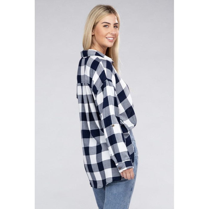 Classic Plaid Flannel Shirt