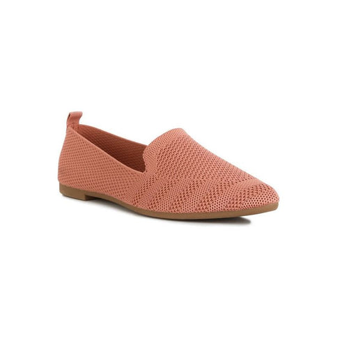 Akili Knit Textile Solid Flats