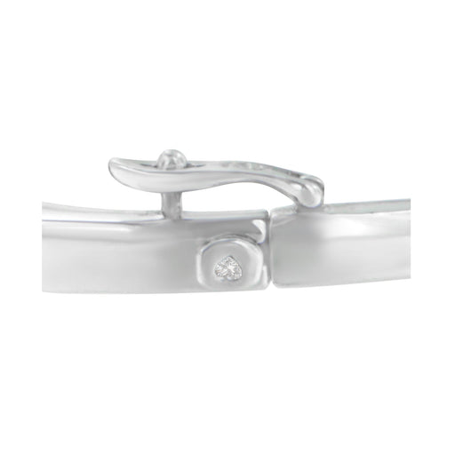 Bids.com 14K Two-Toned Gold Princess Cut Diamond Fashion Bangle (1 cttw, H-I Color, SI1-SI2 Clarity) Bracelets