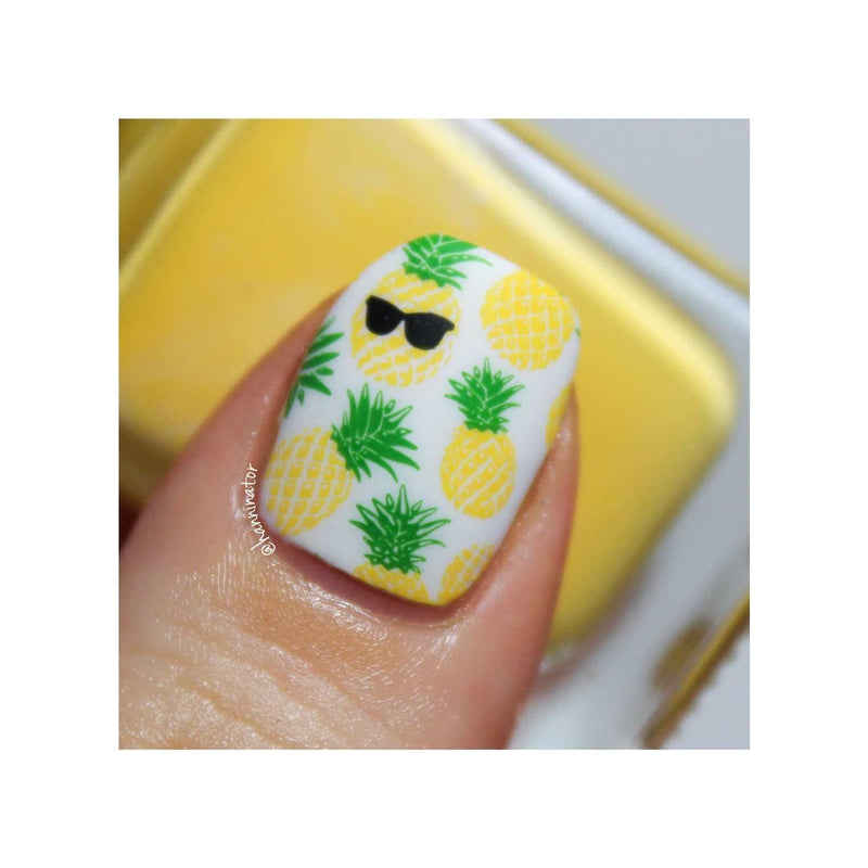 UberChic Beauty Beach Please Stamping Plate