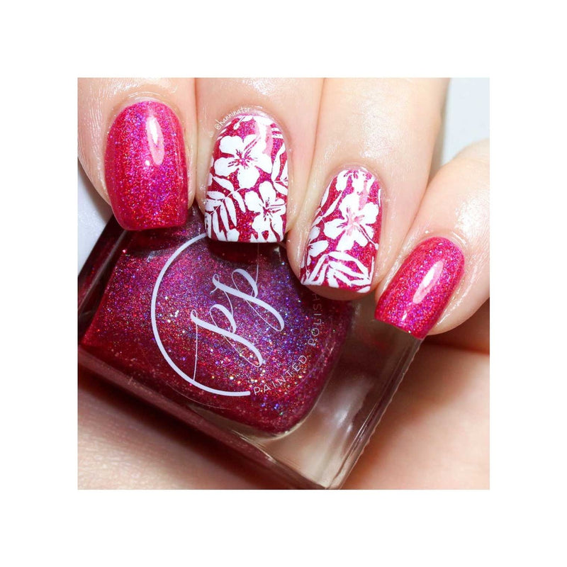UberChic Beauty Beach Please Stamping Plate