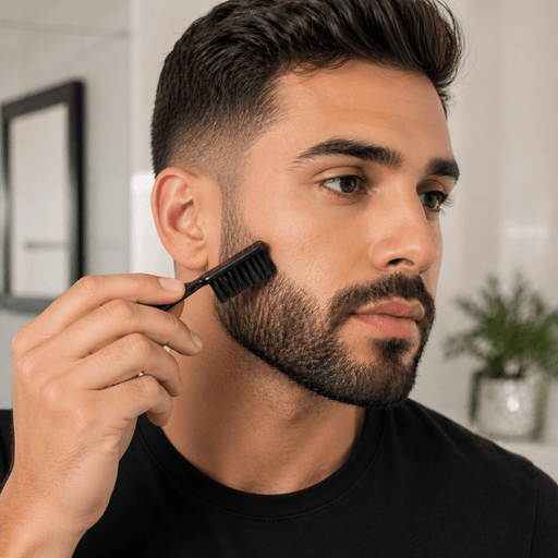 Shave Essentials Beard Filler Brush Beard Filler Black