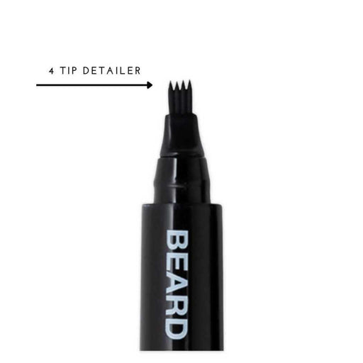 Shave Essentials Beard Filler Pencil Beard Filler White Smoke BLACK,BROWN