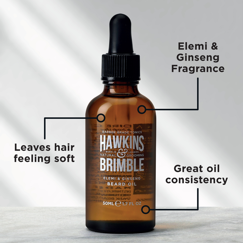 Hawkins & Brimble COM Beard Oil 50ml / 1.69 fl oz Beard care