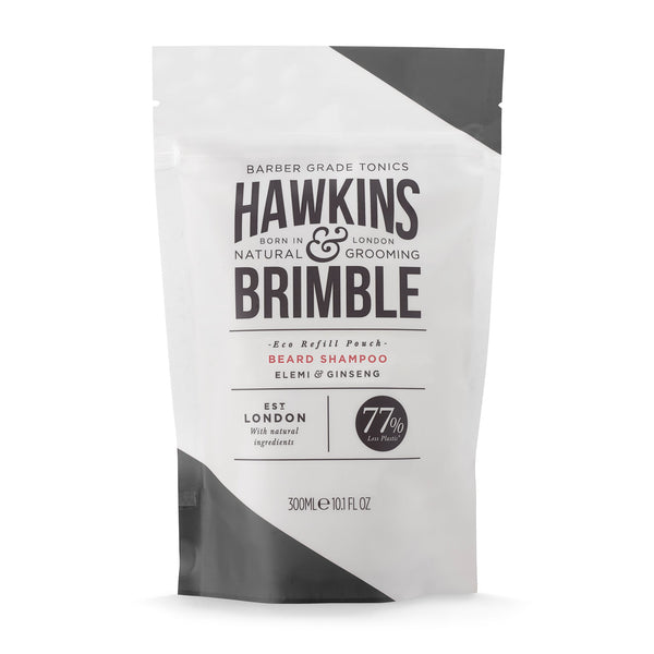 Hawkins & Brimble COM Beard Shampoo Refill Pouch 10.1 fl oz