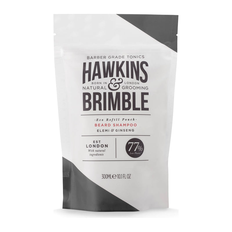 Hawkins & Brimble COM Beard Shampoo Refill Pouch 10.1 fl oz