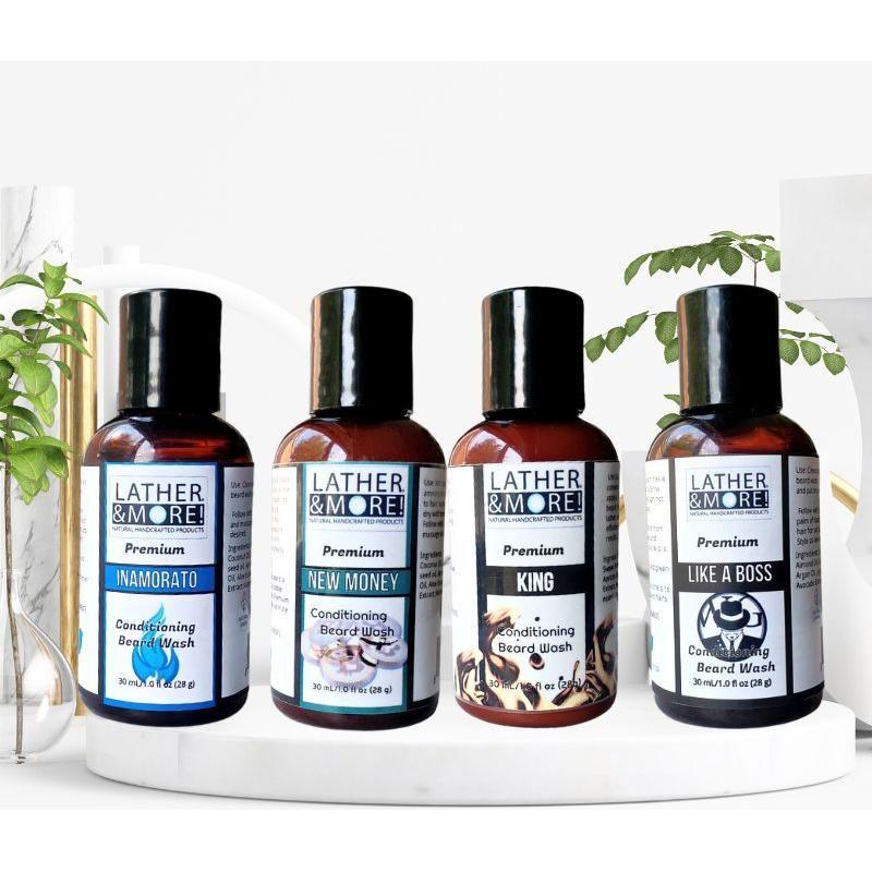 Lather and More! Conditioning Beard Wash Shampoo