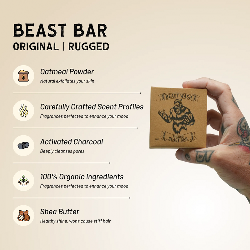 Johnny Slicks Beast Bar Skin Care