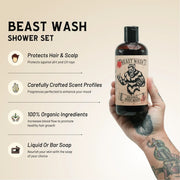 Johnny Slicks Beast Wash Shower Set