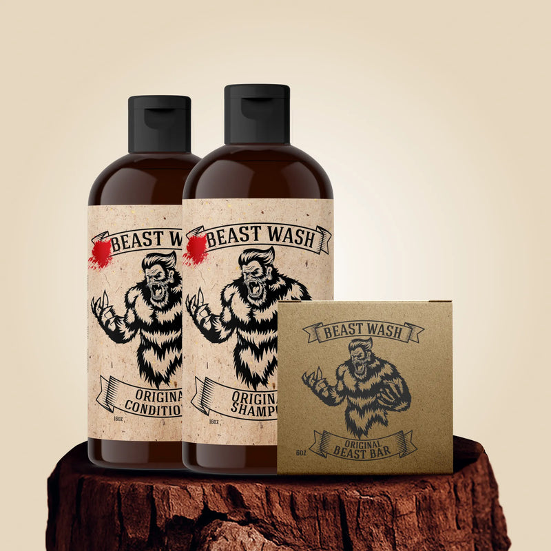 Johnny Slicks Beast Wash Shower Set
