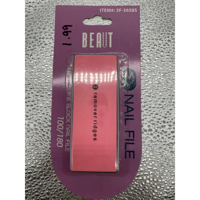 VIP Extensions Beaut 4 Way Shine Block Nail File Beauty Tools