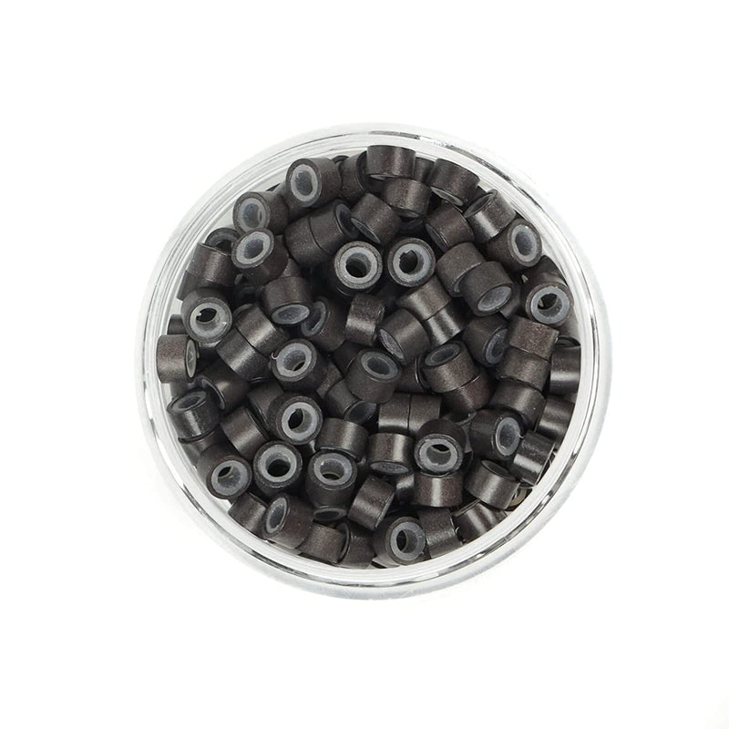 VIP Extensions BEAUT COPPER SILICONE MICRO RING 5MM Hair Extension Accessories