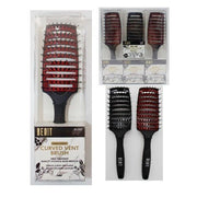 VIP Extensions BEAUT HEAT RESISTANT CURVED VENT BRUSH W/ BRISTLES