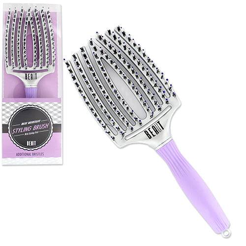 VIP Extensions BEAUT Heat Resistant Stylilng Brush w/styling Pick Hair Accessories