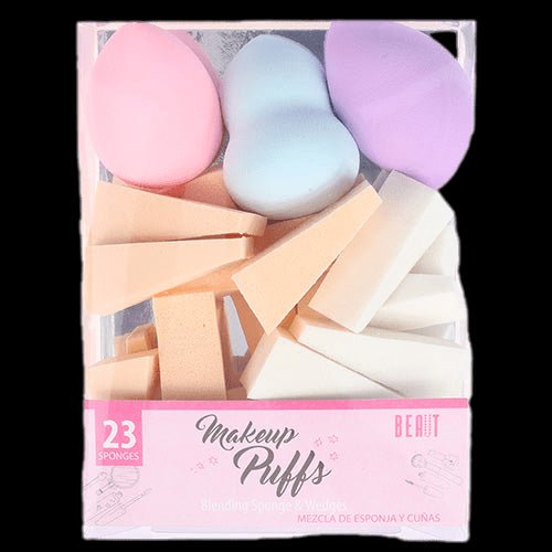 VIP Extensions BEAUT Makeup Puffs 23pcs Beauty Supplies
