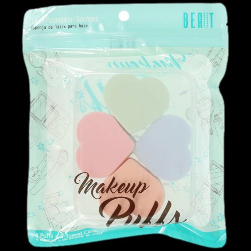VIP Extensions BEAUT Makeup Puffs  4 Puffs Makeup Sponges