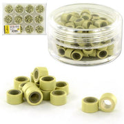 VIP Extensions BEAUT MICRO RING WITH SILICONE 5MM (100PCS) Fusion / Micro Ring Extensions
