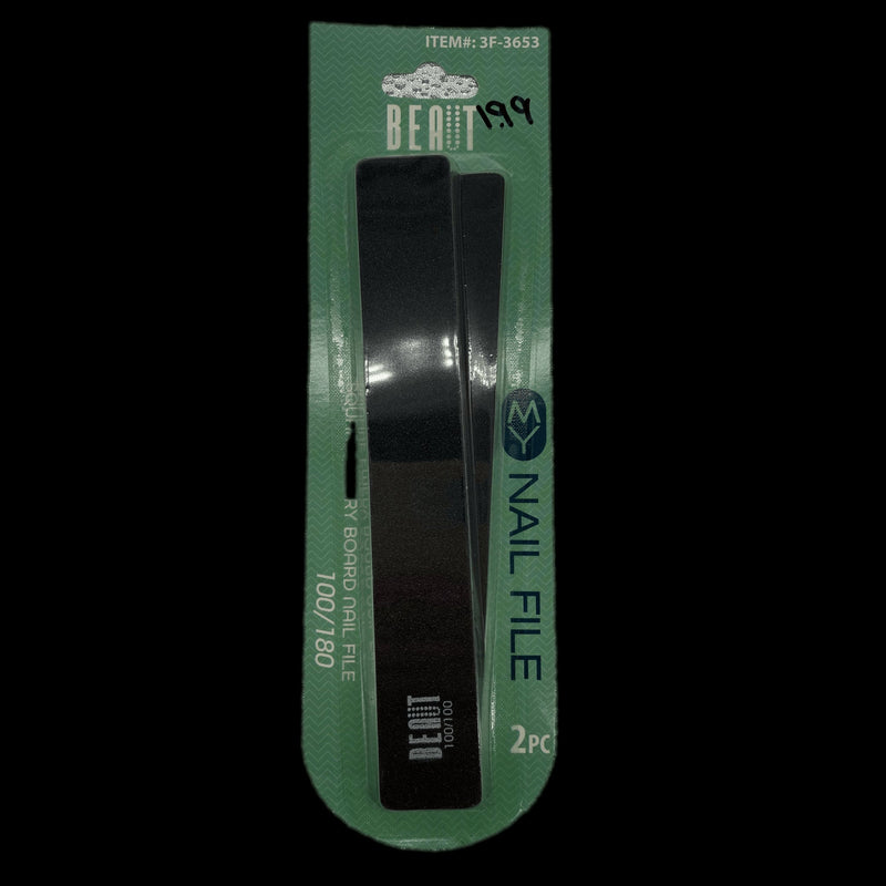VIP Extensions Beaut Square Emery Board Nail File Beauty Tools