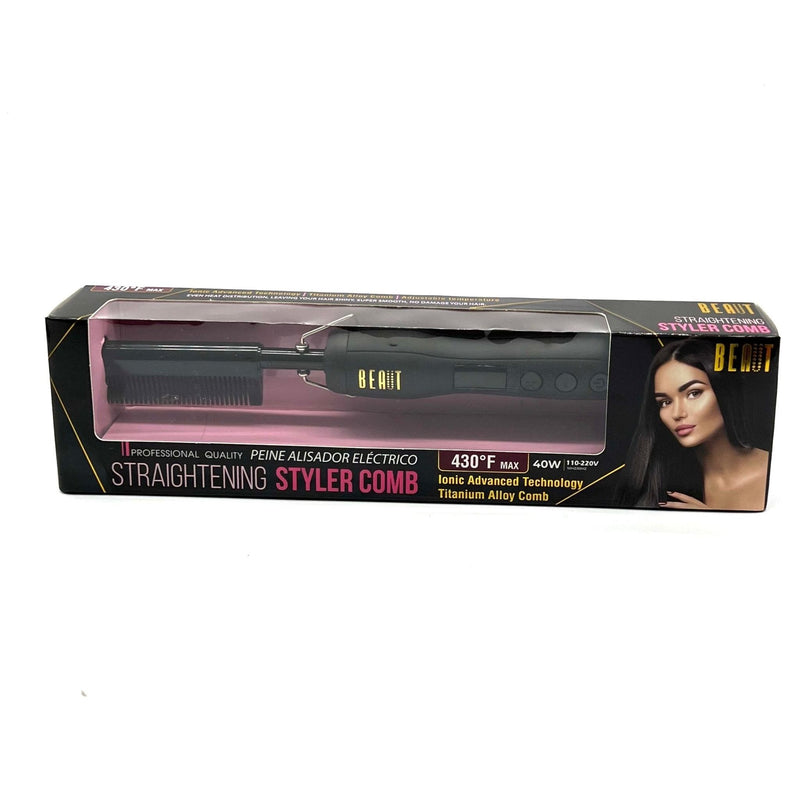 VIP Extensions BEAUT  Straightening Styler Comb 430 °F max hair tools