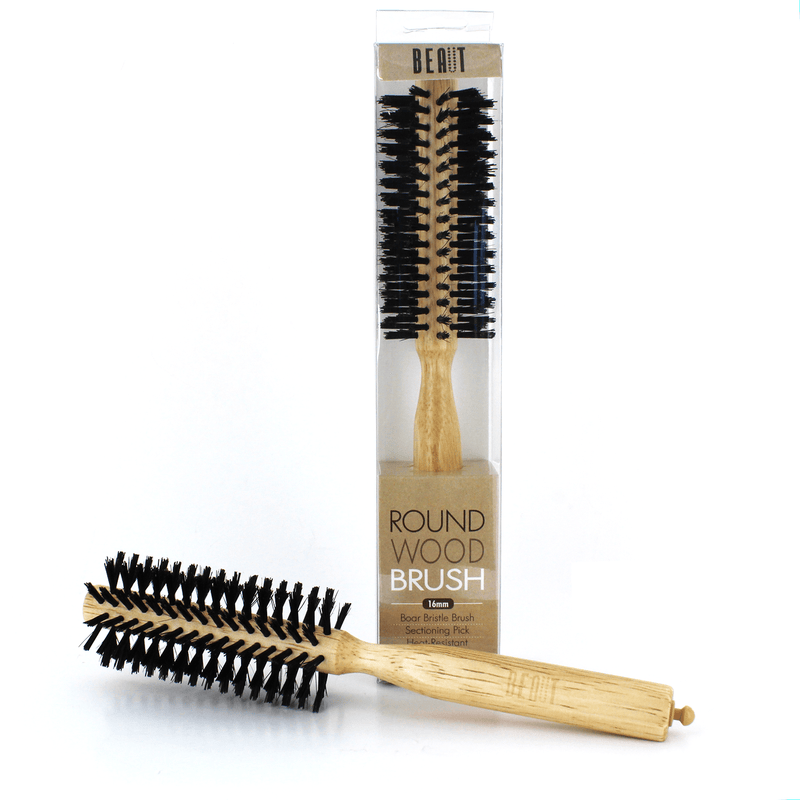 VIP Extensions BEAUT Wood Round Brush Hair Accessories
