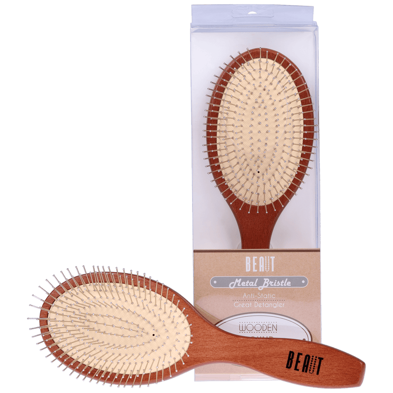 VIP Extensions BEAUT WOODEN CUSHION BRUSH Hair Tools