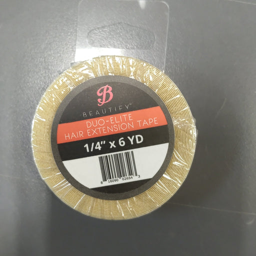 VIP Extensions Beautify Duo-Elite Hair Extension Tape Roll, 1/4" Hair Extension Tape Dark Slate Gray