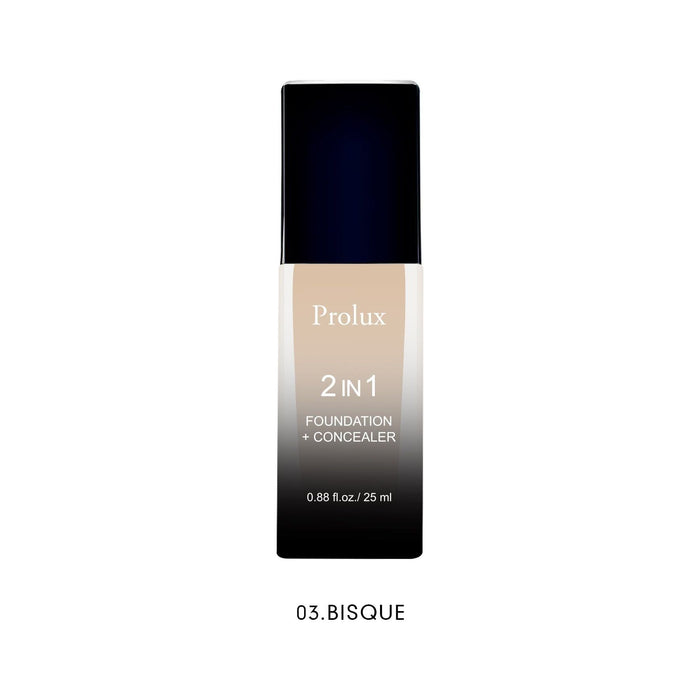 Prolux Cosmetics - 2 In 1 Foundation And Concealer | Face Foundation