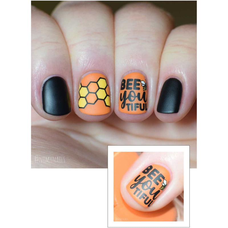 UberChic Beauty Bee-You-Tiful Spring Stamping Plate