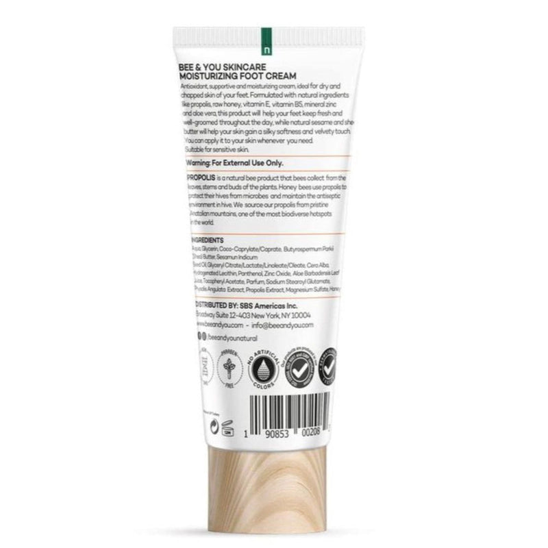 VIP Extensions BEE & YOU SKINCARE FOOT CREAM