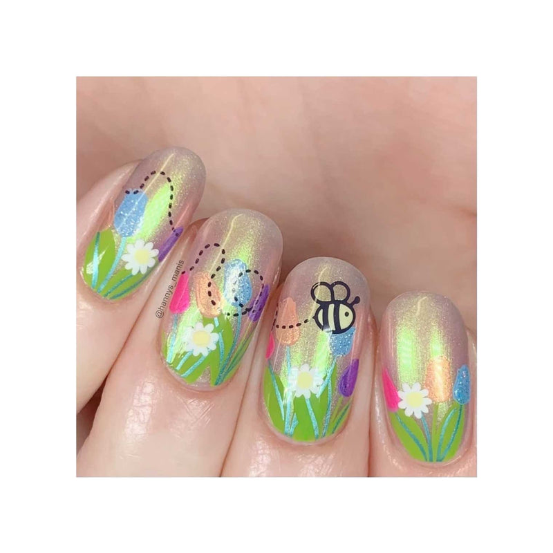 UberChic Beauty Bee-You-Tiful Spring Stamping Plate