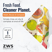 ZeroWasteStore.com Beeswax Wraps – Plastic-Free Food Storage Food Wraps