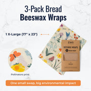 ZeroWasteStore.com Beeswax Wraps – Plastic-Free Food Storage Food Wraps