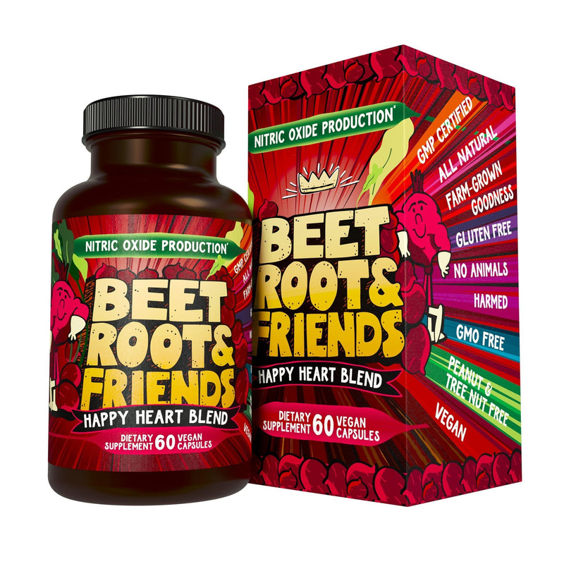 Hippie Farms Premium Total Heart & Circulation Blend - Beetroot & Friends Vitamins & Supplements White Smoke